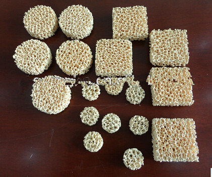 Zirconia Ceramic Foam Filter for Steel Iron Alloy Foundry