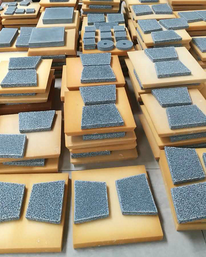 Trapezoid Sic Carbide Ceramic Foam Filter for Iron Steel Casting