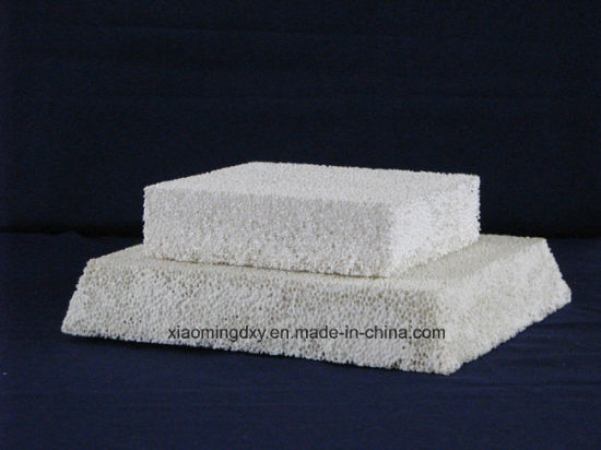 High Density Refractory Alumina Ceramic Foam Filter for Aluminum Casting