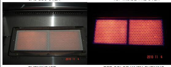 Infrared Ceramic Plate Honeycomb Ceramic Plate Used in Oven
