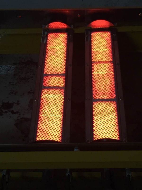 Far Infrared Heater Ceramic Plate for Burner 132X92X13mm