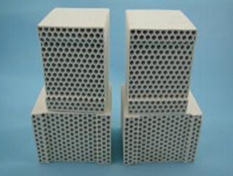 Cordierite Honeycomb Monolith Ceramic for Heater 150*150*300mm