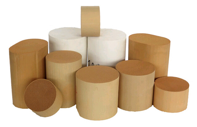 Euro IV Honeycomb Ceramic Substrate Used in Gasoline Engine