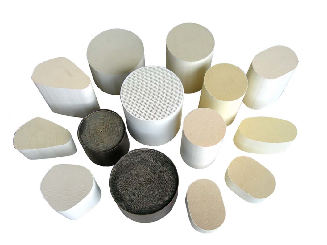 Ceramic Diesel Catalytic Converter Honeycomb Ceramic Substrate