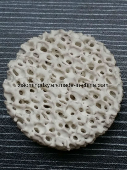 Alumina Ceramic Foam Filter for Foundry Iron Casting Molten Metal
