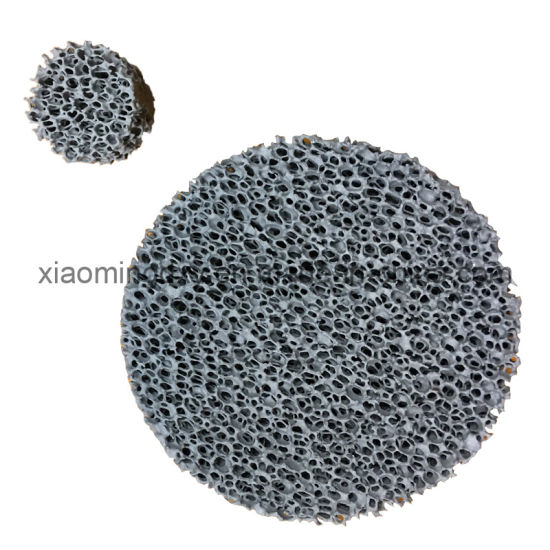 ISO Quality Sic Ceramic Foam Filter for Steel Iron Foundry