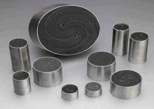 Metal Honeycomb Substrate Catalytic Converter for Puring System