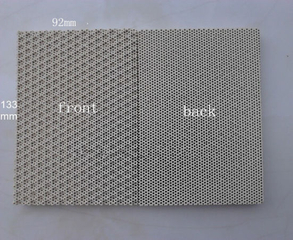 Honeycomb Ceramic Filter Infrared Ceramic Plate for Gas Heater
