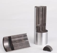 Honeycomb Metal Substrate for Vehicle Exhaust System