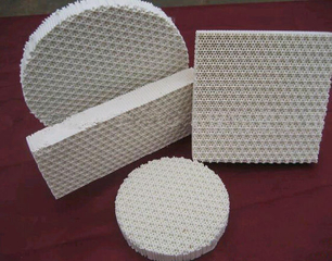 Gas Heating Infrared Ceramic Honeycomb Plate