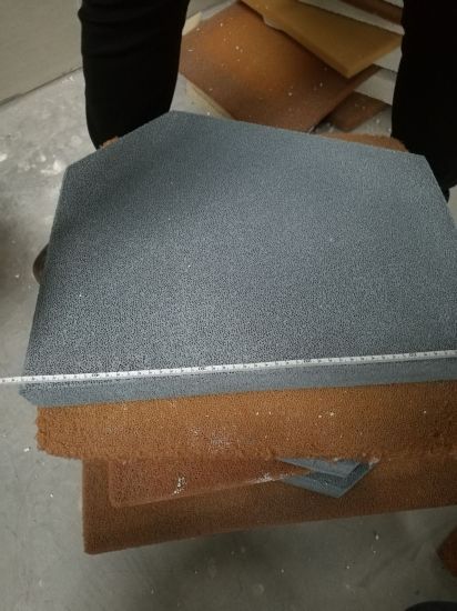 Trapezoid Sic Carbide Ceramic Foam Filter for Iron Steel Casting