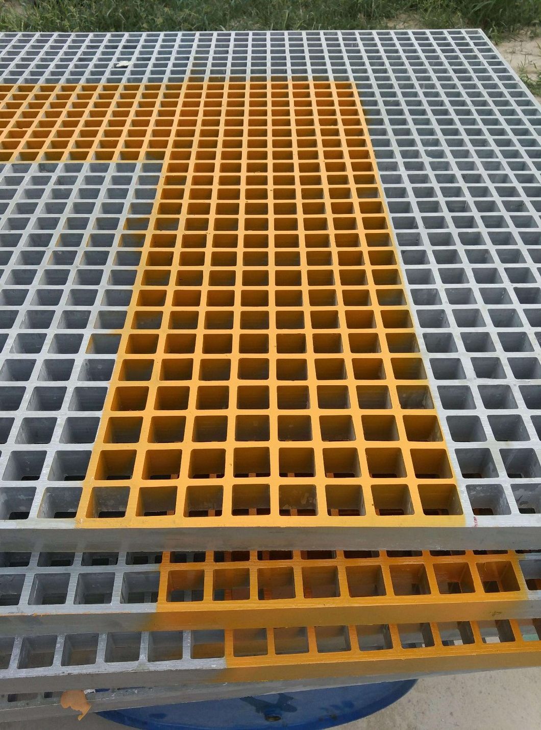 High Strength/Anti Slip/ FRP/Fiberglass Custom Molded Grating