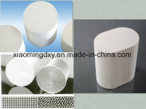 Cylindrical 600cpsi Honeycomb Ceramic Substrate for Catalytic Converter