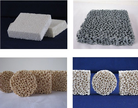 Alumina Foundry Open Cell Foam Casting Ceramic Foam Filters
