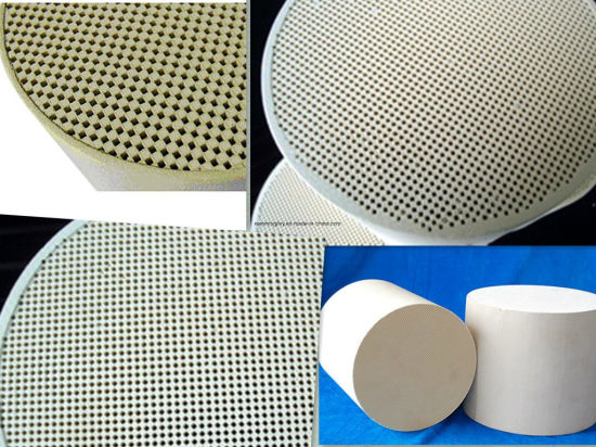 Honeycomb Ceramic Substrate Cordierite/Sic Diesel Particulate Filter DPF
