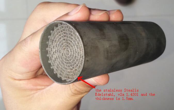 Catalytic Substrate Metal Honeycomb Catalytic Converter