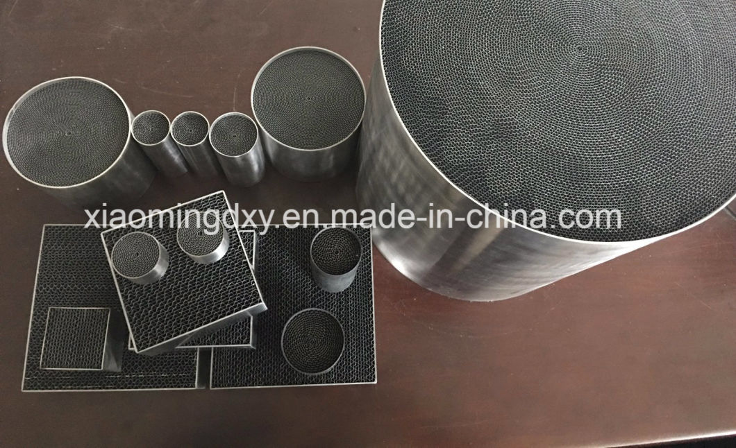 Diesel Catalytic Metallic Honeycomb Substrate Catalyst Converter