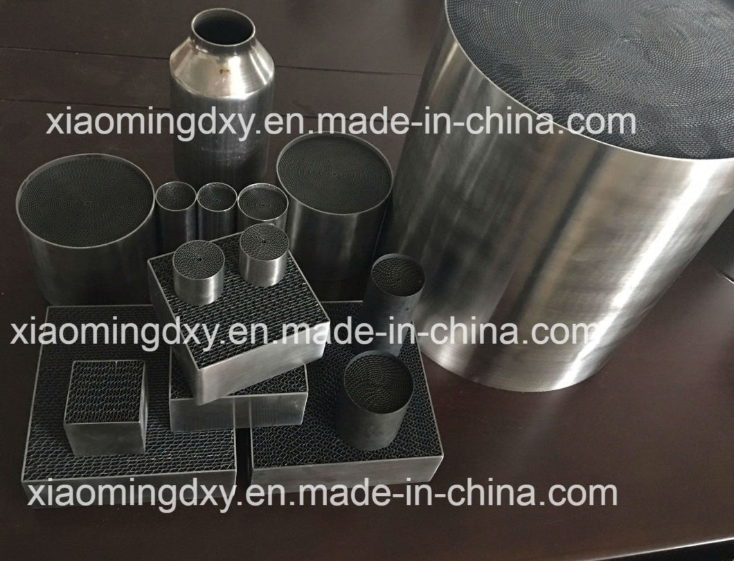 Metal Catalytic Converter Honeycomb Metal Substrate Catalyst