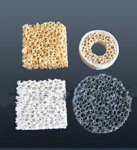 Ceramic Foam Filter for Iron Casting (Material: Silicon carbide, Alumina, Zirconia)