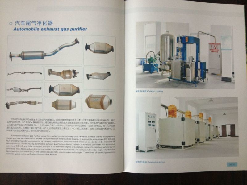 Ceramic Honeycomb Catalytic Substrate Converter