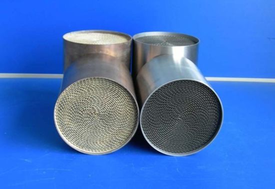 Stainless Shell Metallic Substrate Catalytic Converter