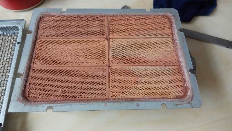 Infrared Ceramic Plate Gas Burner Used for Combustion Oven