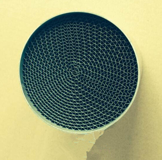 Motorcycle Exhaust System Honeycomb Metal Catalytic Converter