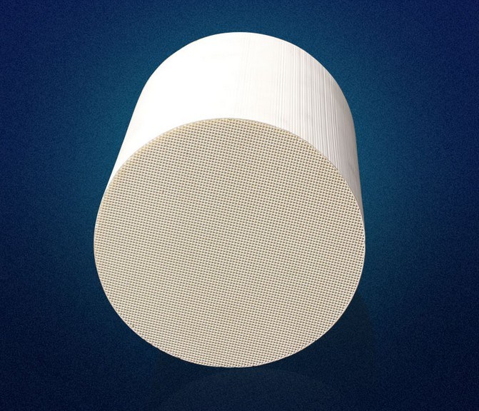 Cordierite Honeycomb Ceramic Doc Substrate