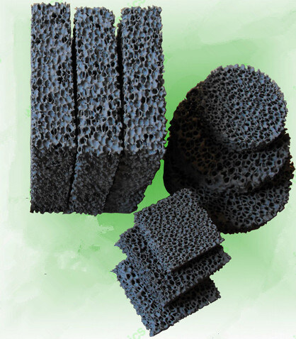 Grey Sic Ceramic Foam Filter for Iron Casting