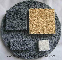 Al2O3/Sic/Zirconia/MGO Ceramic Foam Filter (Material: Silicon carbide, Alumina, Zirconia, Magnesia)